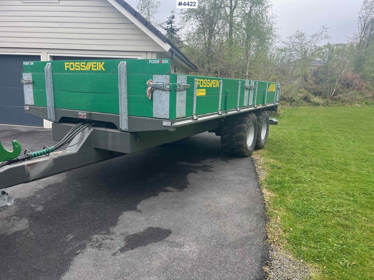 2024 Foss-Eik 2 axle Dumper trailer for tractor - מסיר פסולת/ קרון נגרר חקלאי: תמונה 4 2024 Foss-Eik 2 axle Dumper trailer for tractor - מסיר פסולת/ קרון נגרר חקלאי: תמונה 4