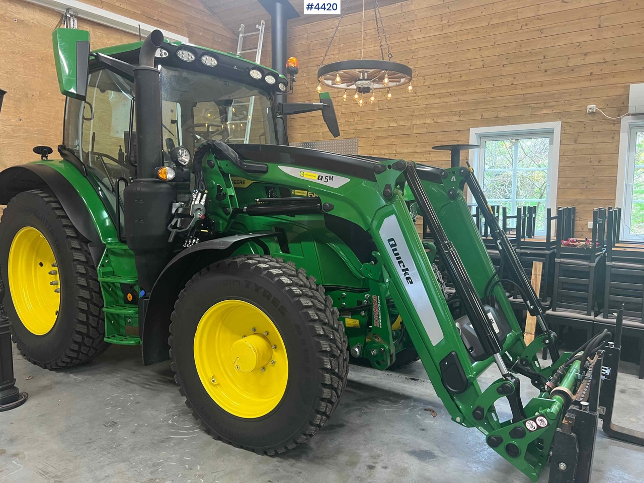 2024 John Deere 6150R w/ Quicke Front Loader & Bucket - טרקטור חקלאי: תמונה 5 2024 John Deere 6150R w/ Quicke Front Loader & Bucket - טרקטור חקלאי: תמונה 5