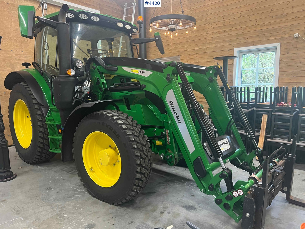 2024 John Deere 6150R w/ Quicke Front Loader & Bucket - טרקטור חקלאי: תמונה 4 2024 John Deere 6150R w/ Quicke Front Loader & Bucket - טרקטור חקלאי: תמונה 4
