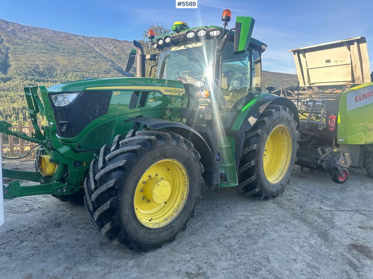 2024 John Deere 6R 185 4x4 tractor w/ front loader, GPS and winter tires. WATCH VIDEO - טרקטור חקלאי: תמונה 2 2024 John Deere 6R 185 4x4 tractor w/ front loader, GPS and winter tires. WATCH VIDEO - טרקטור חקלאי: תמונה 2