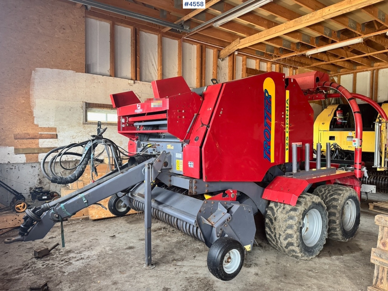 Approx. 2010 FeraBoli Omnia 125 Round Baler - ציוד חציר ומספוא: תמונה 2 Approx. 2010 FeraBoli Omnia 125 Round Baler - ציוד חציר ומספוא: תמונה 2