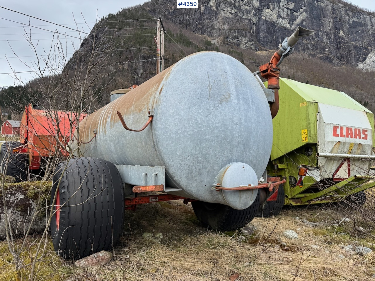 Bauer Manure spreader with boom cannon. - מפזרת זבל: תמונה 5 Bauer Manure spreader with boom cannon. - מפזרת זבל: תמונה 5