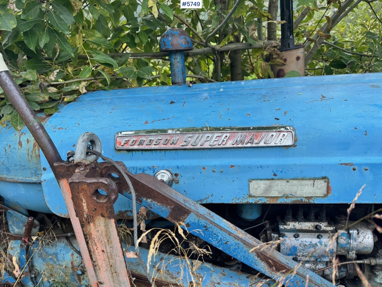 Ca. 1961 Fordson Super Major 4×2 Tractor w/ Bucket - טרקטור חקלאי: תמונה 5 Ca. 1961 Fordson Super Major 4×2 Tractor w/ Bucket - טרקטור חקלאי: תמונה 5