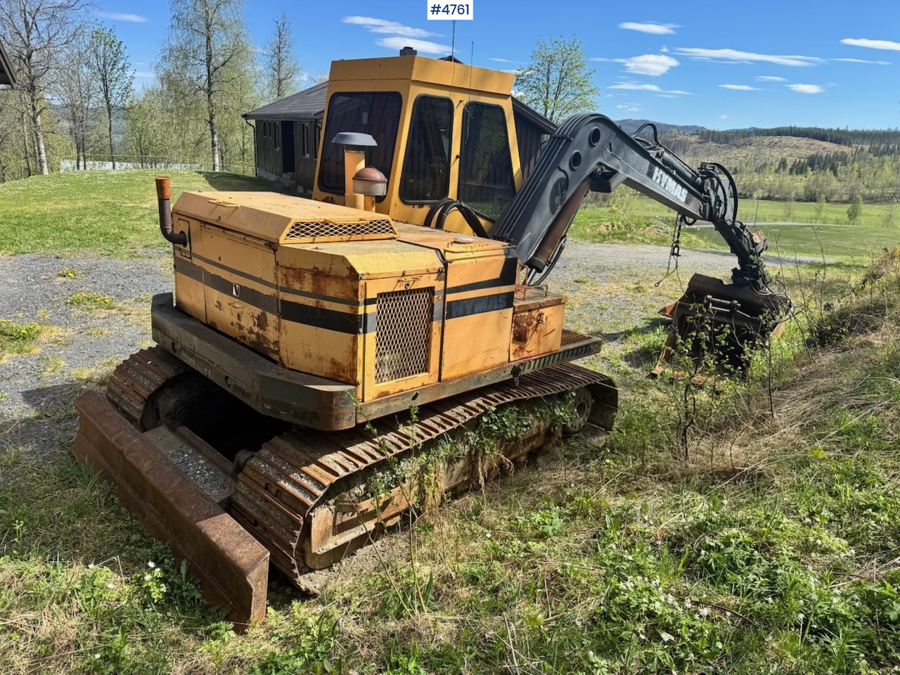 Circa 1990 Hymas 82R Crawler excavator w/ 2 buckets. - מחפר: תמונה 5 Circa 1990 Hymas 82R Crawler excavator w/ 2 buckets. - מחפר: תמונה 5