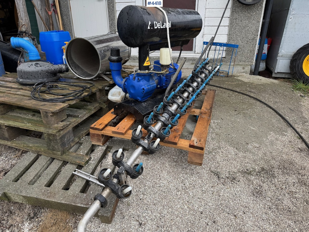 DeLaval DVP 800 Vacuum pump. - ציוד לבעלי חיים: תמונה 4 DeLaval DVP 800 Vacuum pump. - ציוד לבעלי חיים: תמונה 4