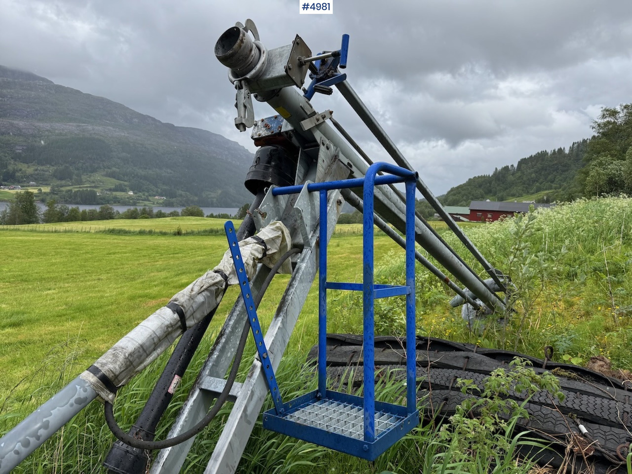 Delaval 4,5 m Manure pump. - ציוד דישון: תמונה 1 Delaval 4,5 m Manure pump. - ציוד דישון: תמונה 1