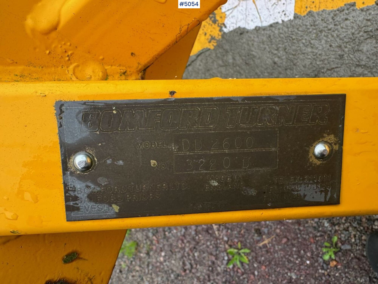 ציוד עיבוד קרקע DynaDrive 2600: תמונה 7