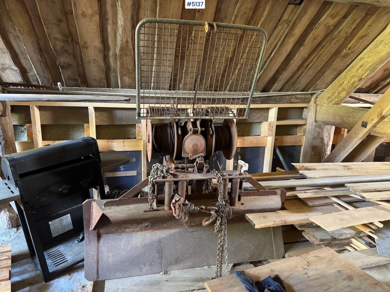 Igland Winch - ציוד יער: תמונה 1 Igland Winch - ציוד יער: תמונה 1