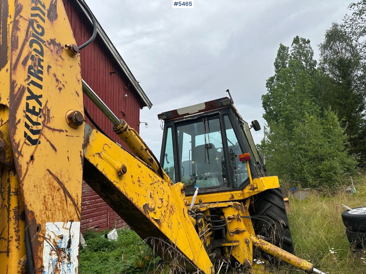 JCB Turbo 4x4 backhoe loader w/ pallet forks. Partial REP object. - טרקטור חקלאי: תמונה 5 JCB Turbo 4x4 backhoe loader w/ pallet forks. Partial REP object. - טרקטור חקלאי: תמונה 5