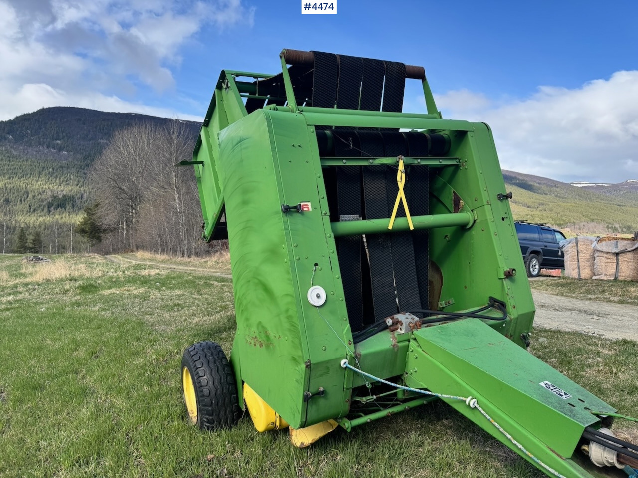 John Deere 545 Round Baler - ציוד חציר ומספוא: תמונה 3 John Deere 545 Round Baler - ציוד חציר ומספוא: תמונה 3