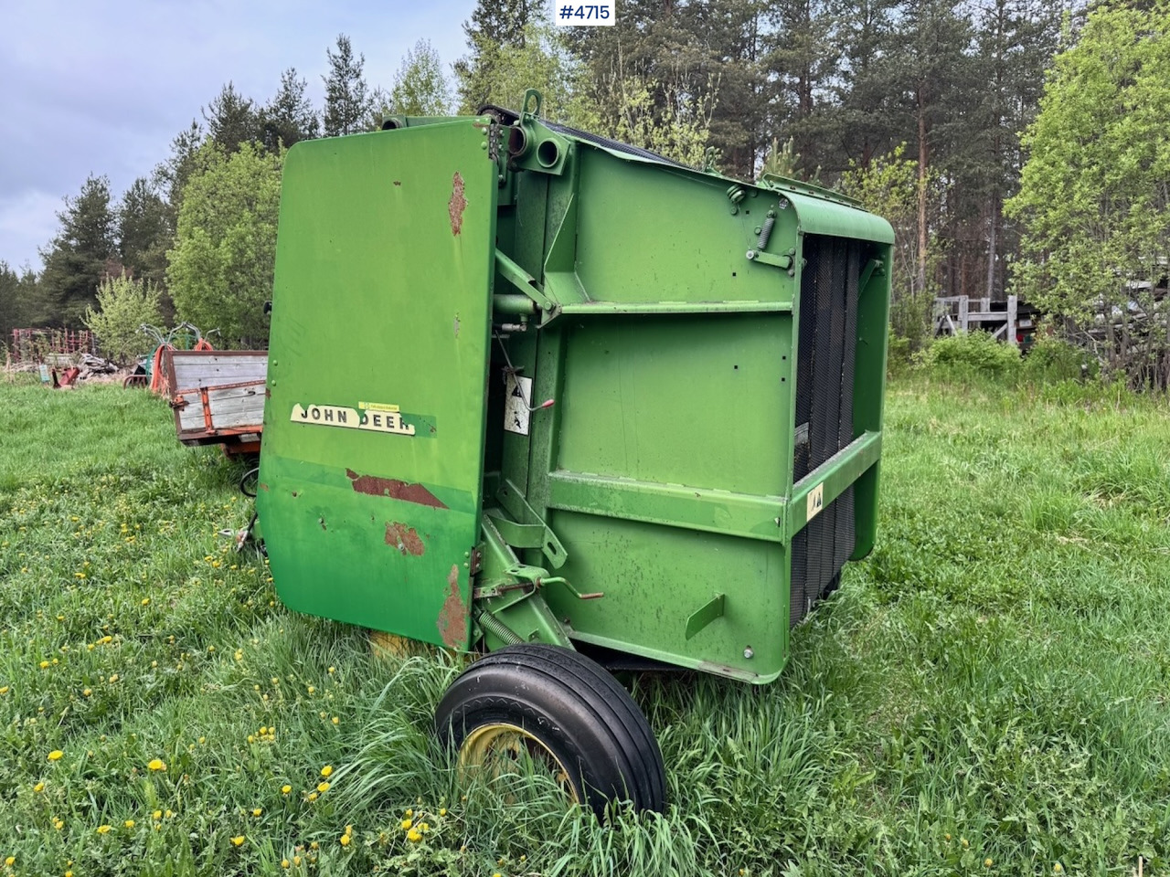John Deere round baler - ציוד חציר ומספוא: תמונה 5 John Deere round baler - ציוד חציר ומספוא: תמונה 5