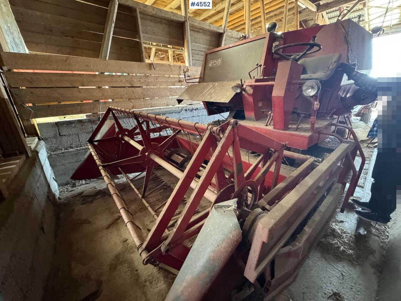 Massey Ferguson 206 thresher - מקצרת קומבינה: תמונה 3 Massey Ferguson 206 thresher - מקצרת קומבינה: תמונה 3