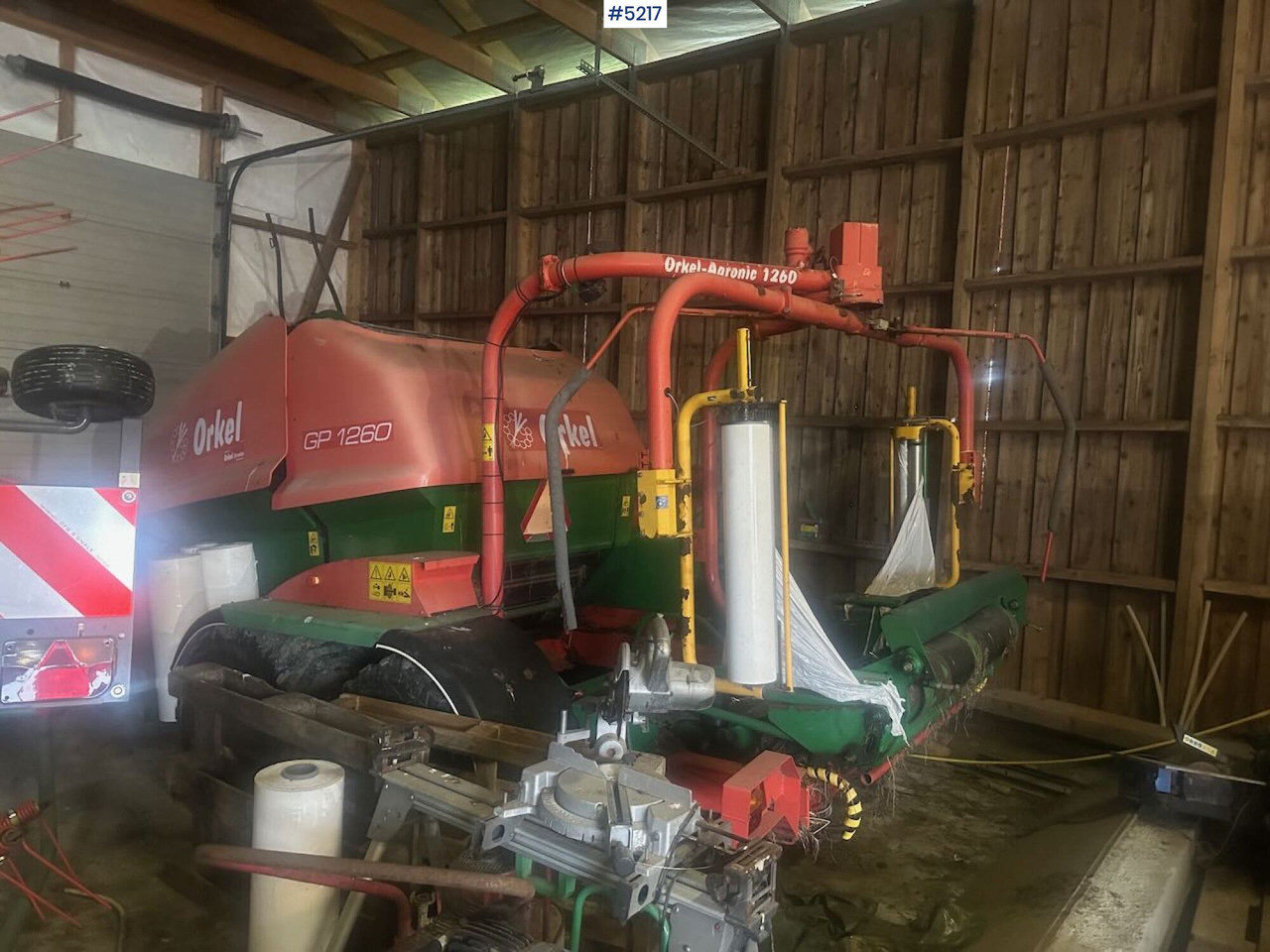 Orkel 1260 round baler - ציוד חציר ומספוא: תמונה 2 Orkel 1260 round baler - ציוד חציר ומספוא: תמונה 2