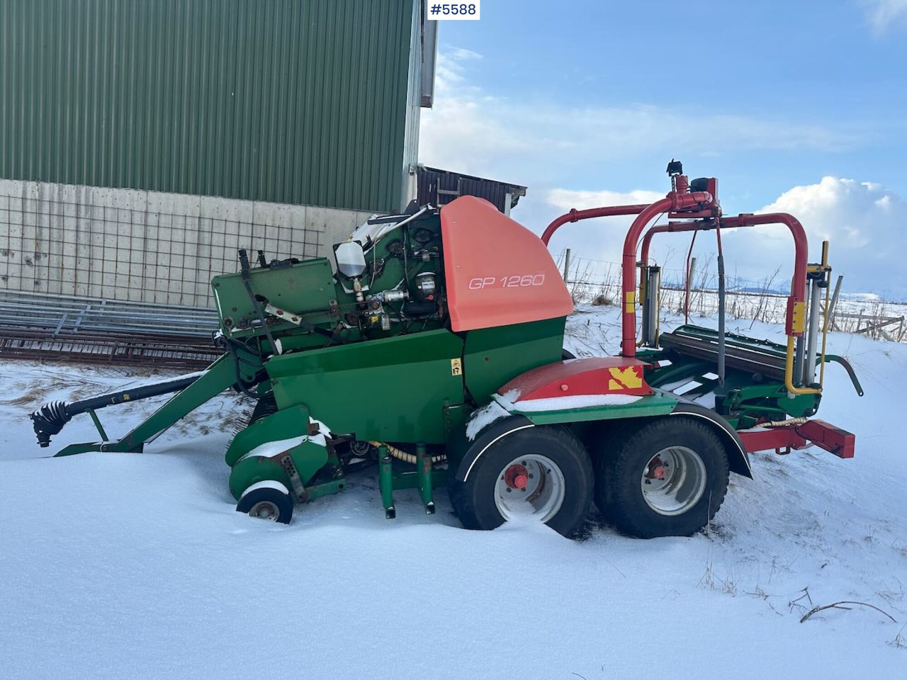 Orkel GP 1260 round baler – repair project - ציוד חציר ומספוא: תמונה 2 Orkel GP 1260 round baler – repair project - ציוד חציר ומספוא: תמונה 2