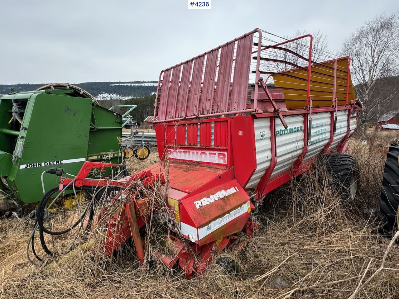 Pottinger 514 MUE Forage wagon - ציוד חציר ומספוא: תמונה 1 Pottinger 514 MUE Forage wagon - ציוד חציר ומספוא: תמונה 1