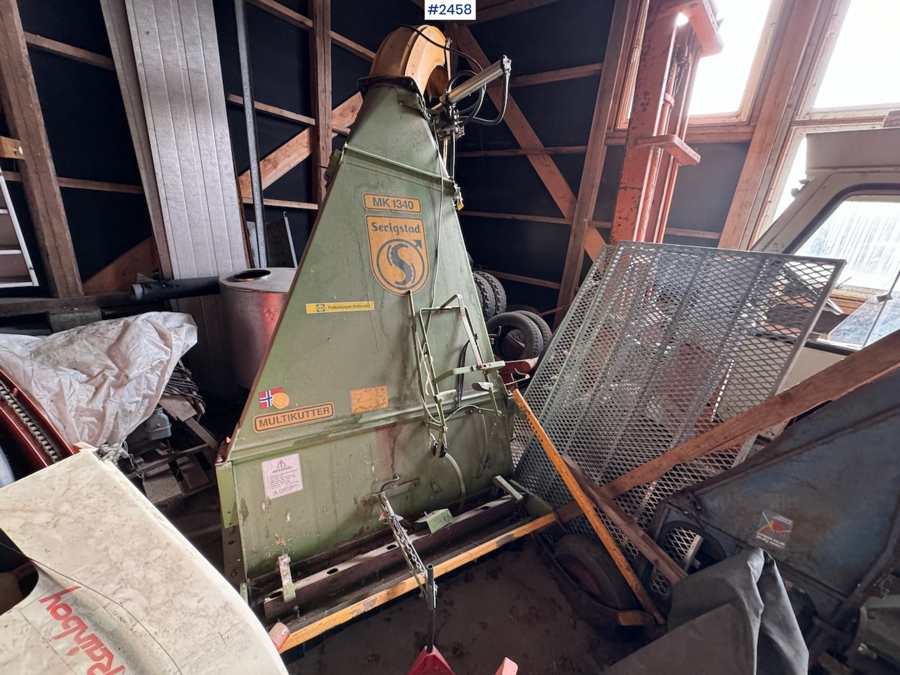 Serigstad 1340 with multi cutter. - ציוד חציר ומספוא: תמונה 3 Serigstad 1340 with multi cutter. - ציוד חציר ומספוא: תמונה 3
