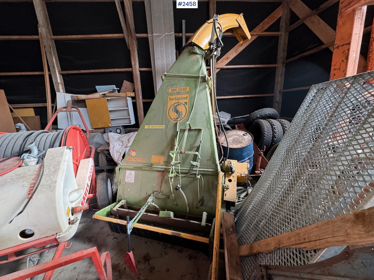 Serigstad 1340 with multi cutter. - ציוד חציר ומספוא: תמונה 1 Serigstad 1340 with multi cutter. - ציוד חציר ומספוא: תמונה 1