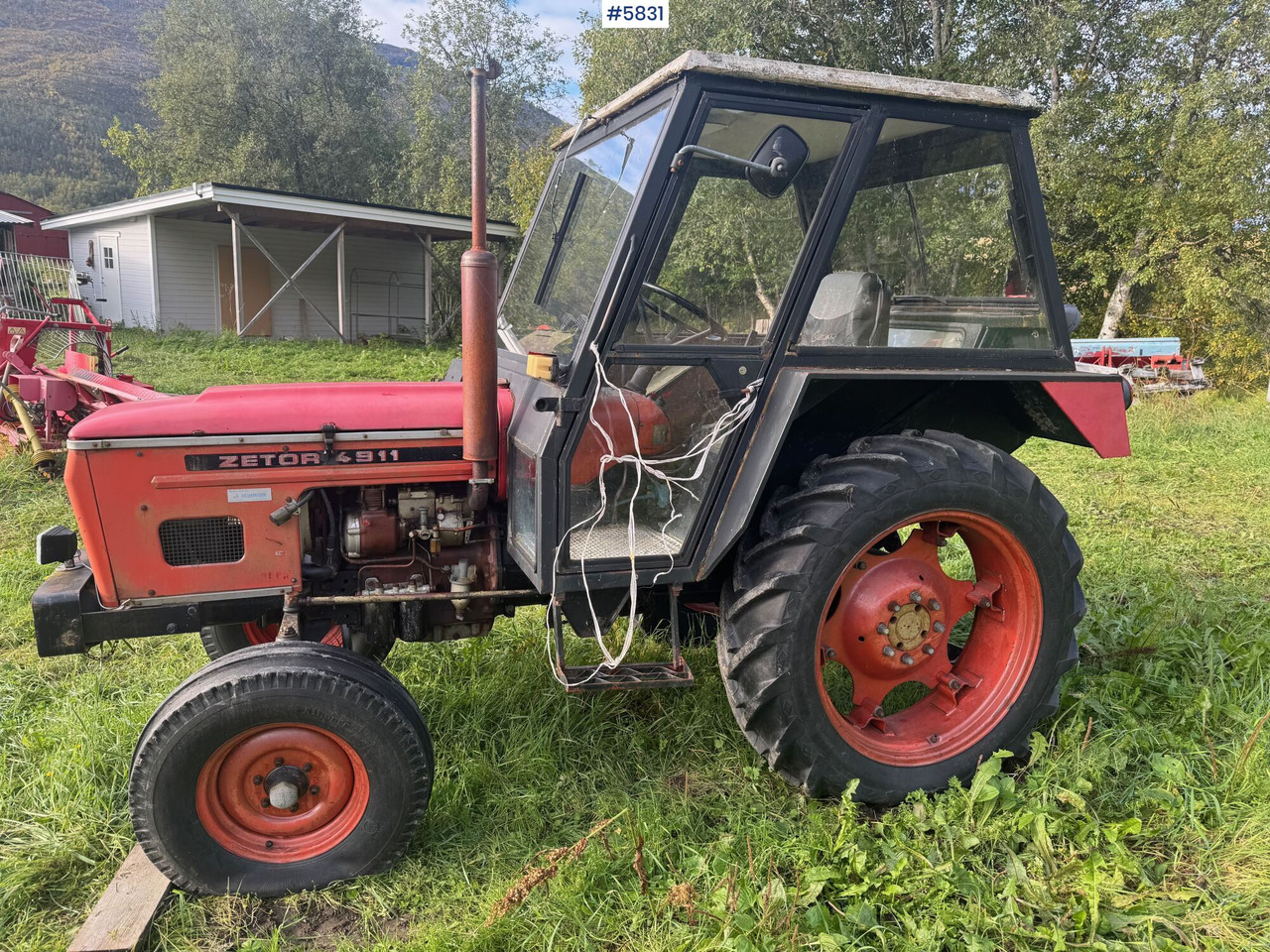 Zetor 4911 - טרקטור חקלאי: תמונה 2 Zetor 4911 - טרקטור חקלאי: תמונה 2