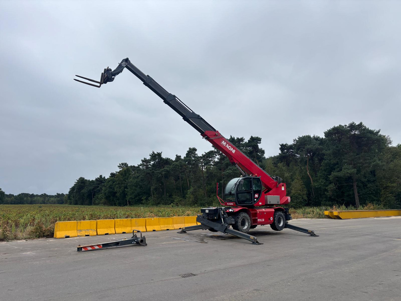 Magni RTH5.30 - עגורן נייד: תמונה 4 Magni RTH5.30 - עגורן נייד: תמונה 4