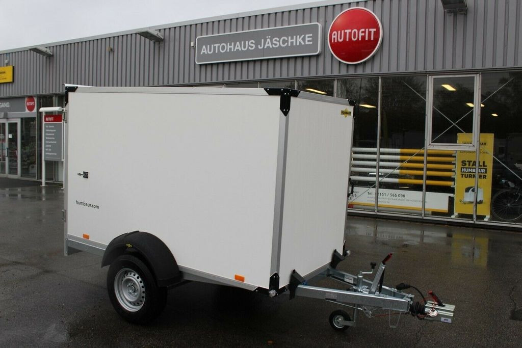 חָדָשׁ קרון נגרר בתיבה סגורה Humbaur HK132513-15P Anhänger Kofferanhänger 1300kg Kast: תמונה 1