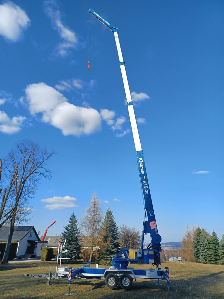 Klaas K19-28 - עגורן נייד, קרון נגרר: תמונה 5 Klaas K19-28 - עגורן נייד, קרון נגרר: תמונה 5