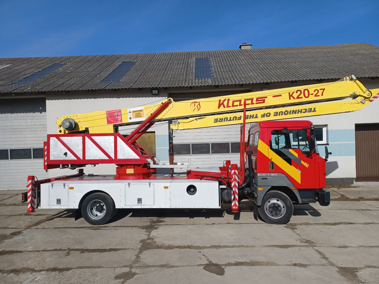 Nissan ECO - T.160 - עגורן נייד: תמונה 3 Nissan ECO - T.160 - עגורן נייד: תמונה 3