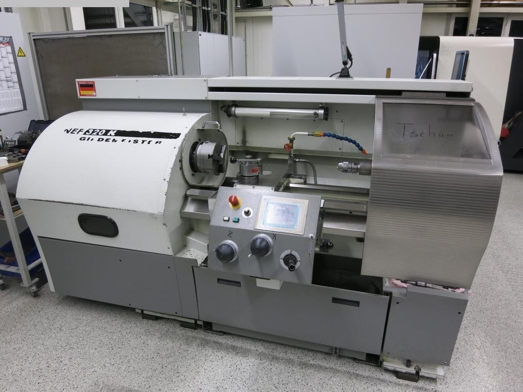 GILDEMEISTER NEF 320 K - מחרטת מתכת: תמונה 1 GILDEMEISTER NEF 320 K - מחרטת מתכת: תמונה 1