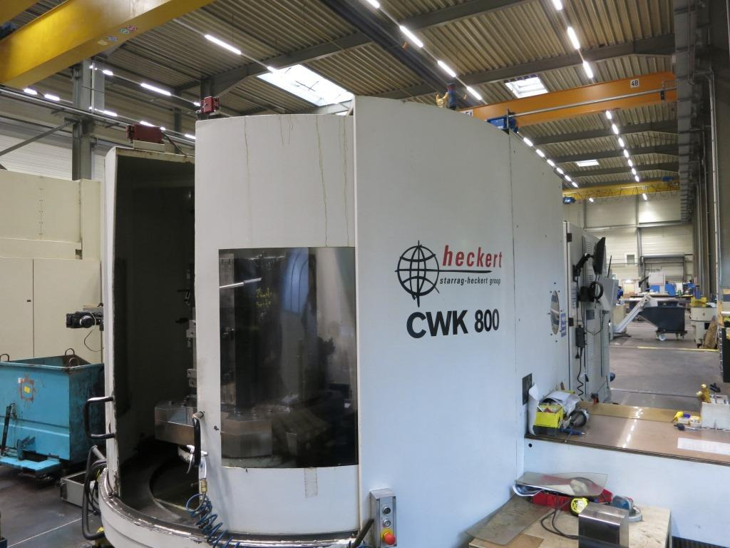 HECKERT CWK 800 - מרכז עיבוד שבבי: תמונה 1 HECKERT CWK 800 - מרכז עיבוד שבבי: תמונה 1