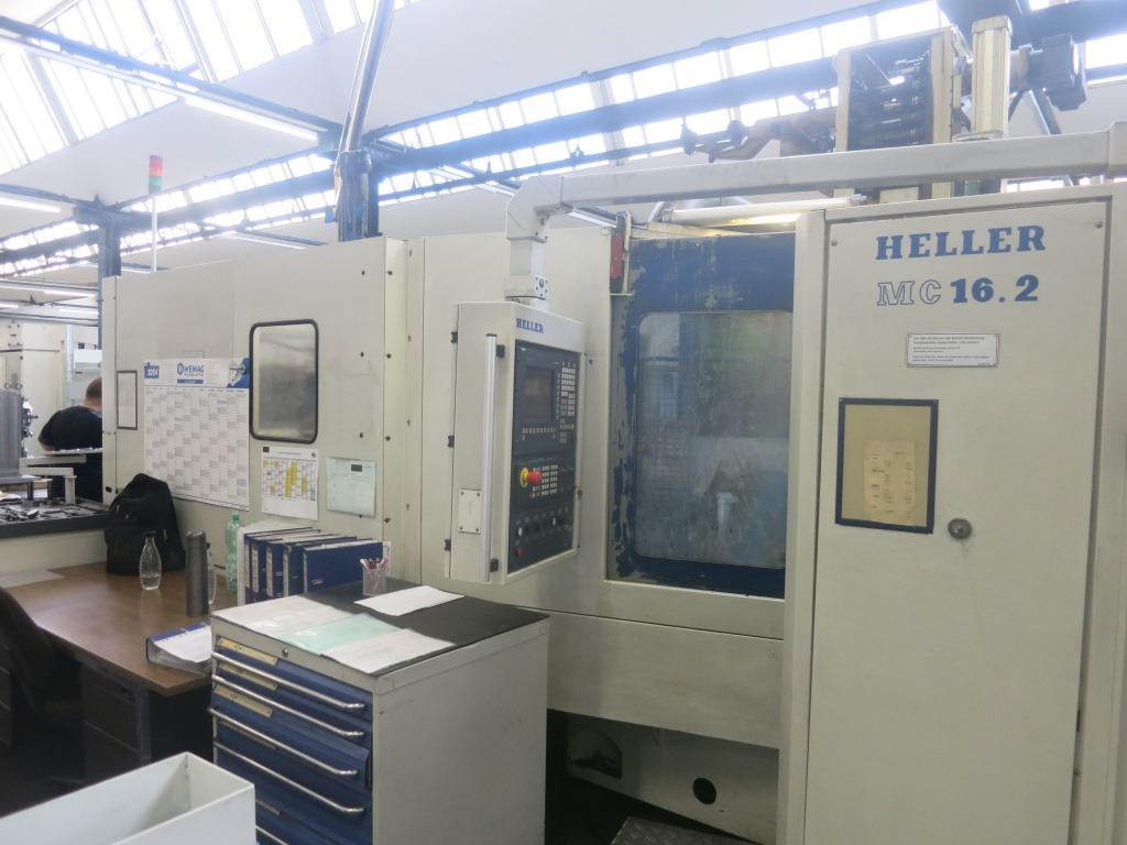 HELLER MC 16.2 - מרכז עיבוד שבבי: תמונה 3 HELLER MC 16.2 - מרכז עיבוד שבבי: תמונה 3