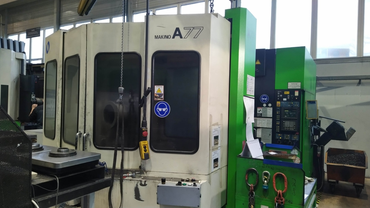 MAKINO A77 e - מרכז עיבוד שבבי: תמונה 1 MAKINO A77 e - מרכז עיבוד שבבי: תמונה 1