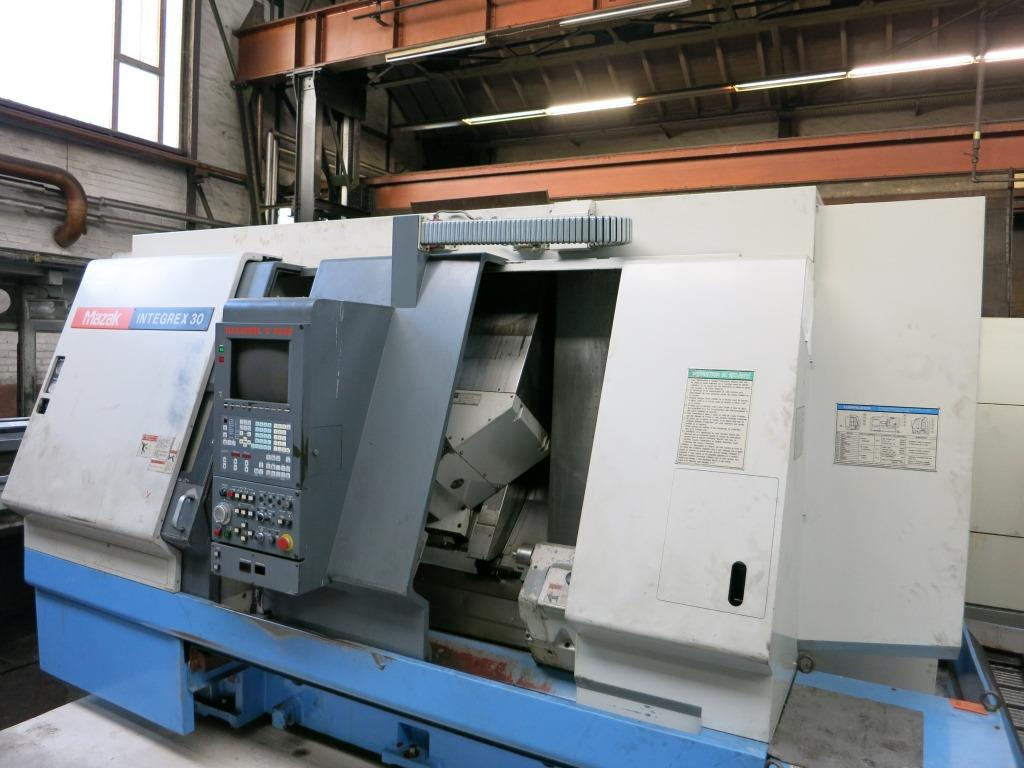 MAZAK Intergrex 30 - מחרטת מתכת: תמונה 2 MAZAK Intergrex 30 - מחרטת מתכת: תמונה 2