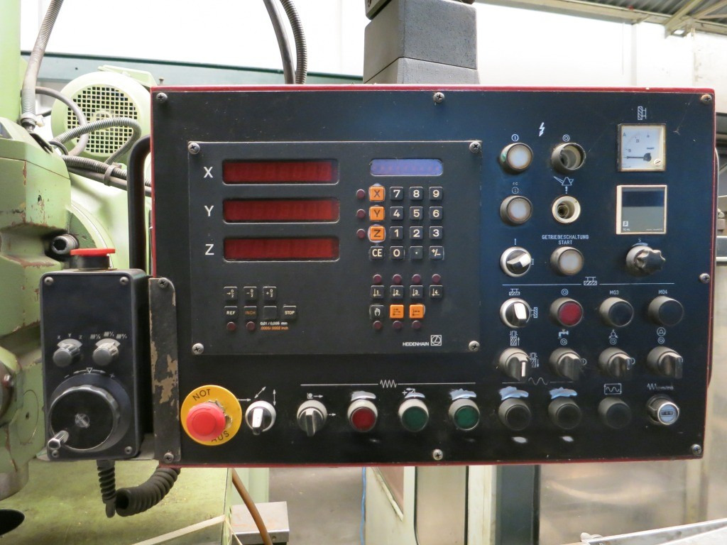 RECKERMANN UNI 1000 - מכונת כרסום: תמונה 3 RECKERMANN UNI 1000 - מכונת כרסום: תמונה 3