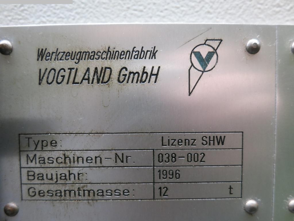 VOGTLAND UFW 15 - מכונת כרסום: תמונה 4 VOGTLAND UFW 15 - מכונת כרסום: תמונה 4