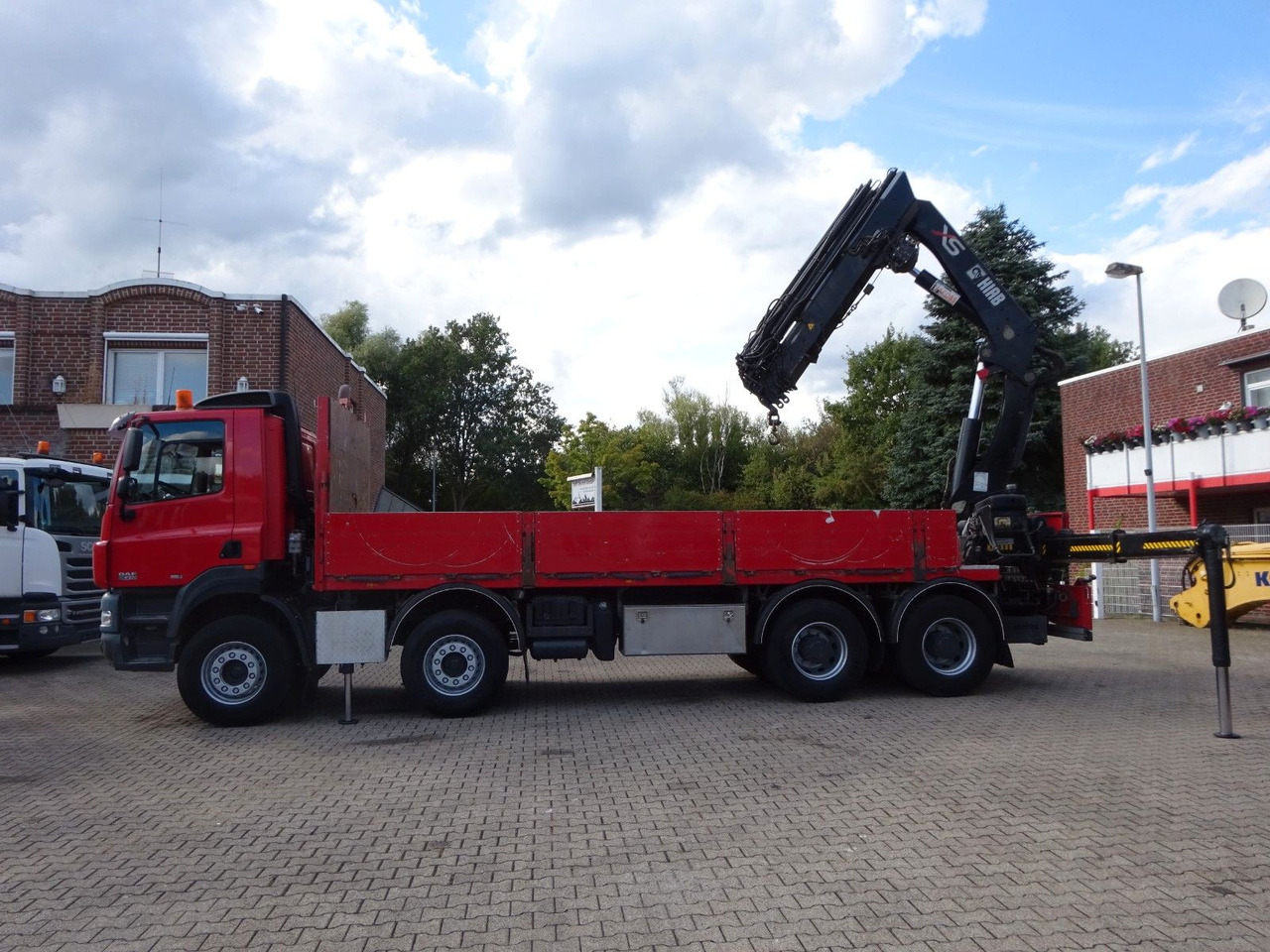 DAF 85.410 Pritsche + HIAB 322E6 Kran 8x4 - משאית מנוף: תמונה 5 DAF 85.410 Pritsche + HIAB 322E6 Kran 8x4 - משאית מנוף: תמונה 5