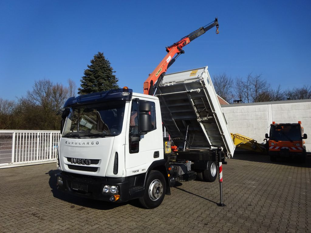Iveco ML75E18K MEILLER 3Skipper mit PK 7001 Kran 4x2 Iveco ML75E18K MEILLER 3Skipper mit PK 7001 Kran 4x2 - מזהיר, משאית מנוף: תמונה 1 Iveco ML75E18K MEILLER 3Skipper mit PK 7001 Kran 4x2 Iveco ML75E18K MEILLER 3Skipper mit PK 7001 Kran 4x2 - מזהיר, משאית מנוף: תמונה 1