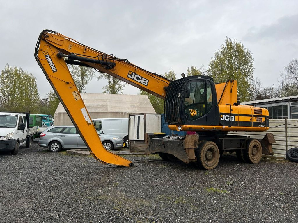 JCB JS 200 W Umschlagbagger JCB JS 200 W Umschlagbagger - מחפר גלגלים: תמונה 1 JCB JS 200 W Umschlagbagger JCB JS 200 W Umschlagbagger - מחפר גלגלים: תמונה 1