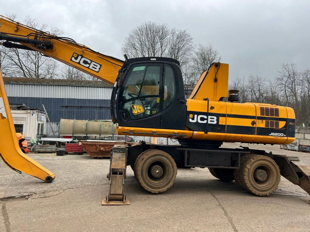 JCB JS 200 W Umschlagbagger JCB JS 200 W Umschlagbagger - מחפר גלגלים: תמונה 4 JCB JS 200 W Umschlagbagger JCB JS 200 W Umschlagbagger - מחפר גלגלים: תמונה 4