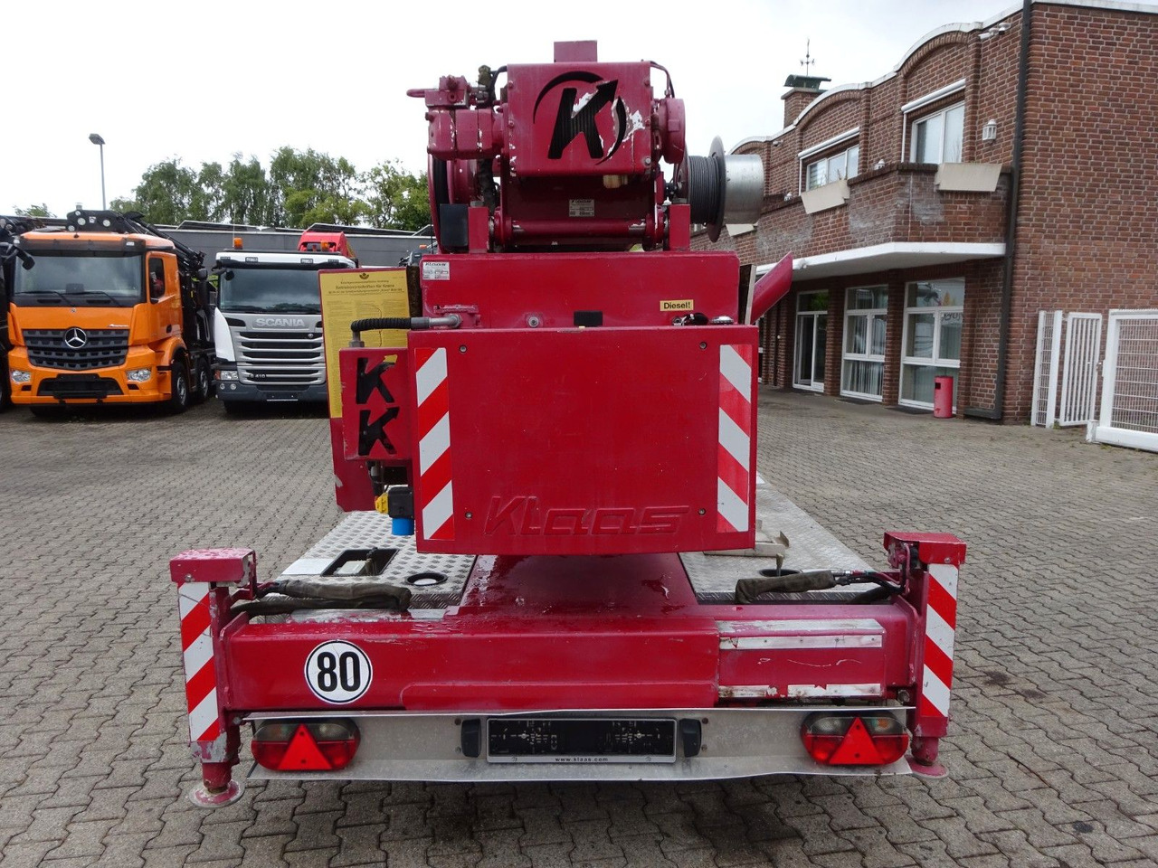KLAAS-ALU-Kran K20/30 TS Anhänger 30 Meter - קרון נגרר: תמונה 4 KLAAS-ALU-Kran K20/30 TS Anhänger 30 Meter - קרון נגרר: תמונה 4