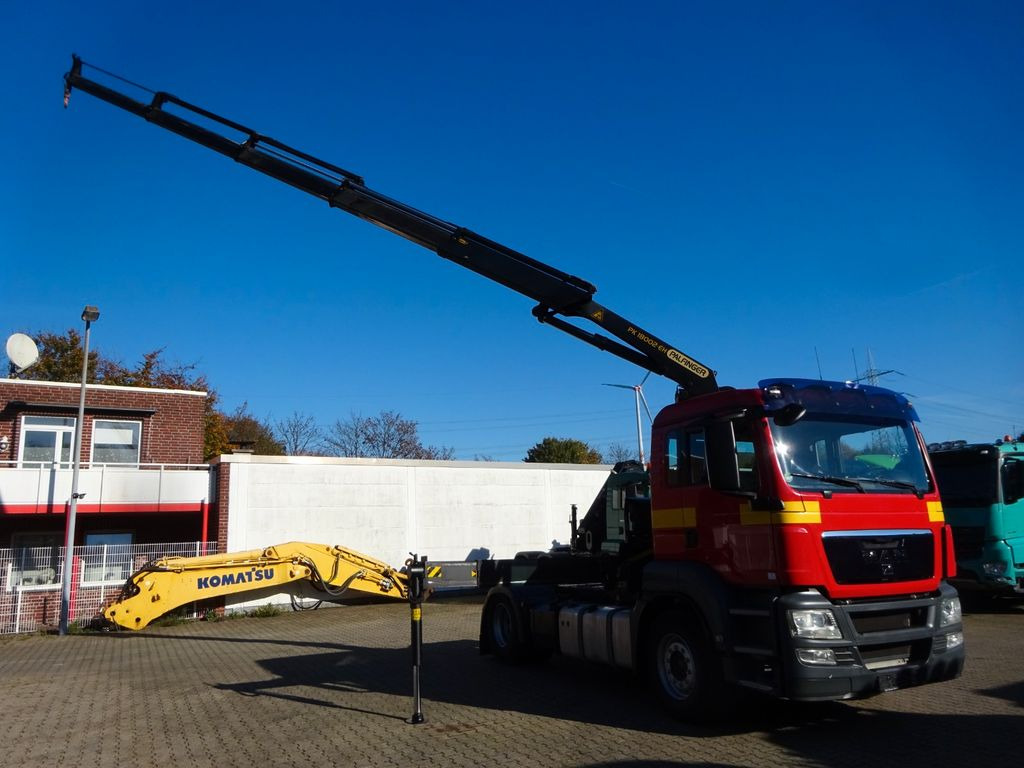 MAN 18.400 TGA SZM + PK 18002 Kran 4x2 - יחידת טרקטור: תמונה 5 MAN 18.400 TGA SZM + PK 18002 Kran 4x2 - יחידת טרקטור: תמונה 5