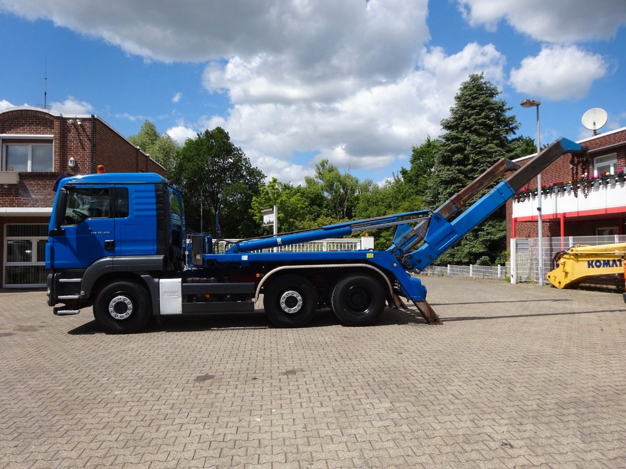 MAN 26.400 TGS MEILLER Absetzkipper + Lenkachse - מזהיר: תמונה 1 MAN 26.400 TGS MEILLER Absetzkipper + Lenkachse - מזהיר: תמונה 1