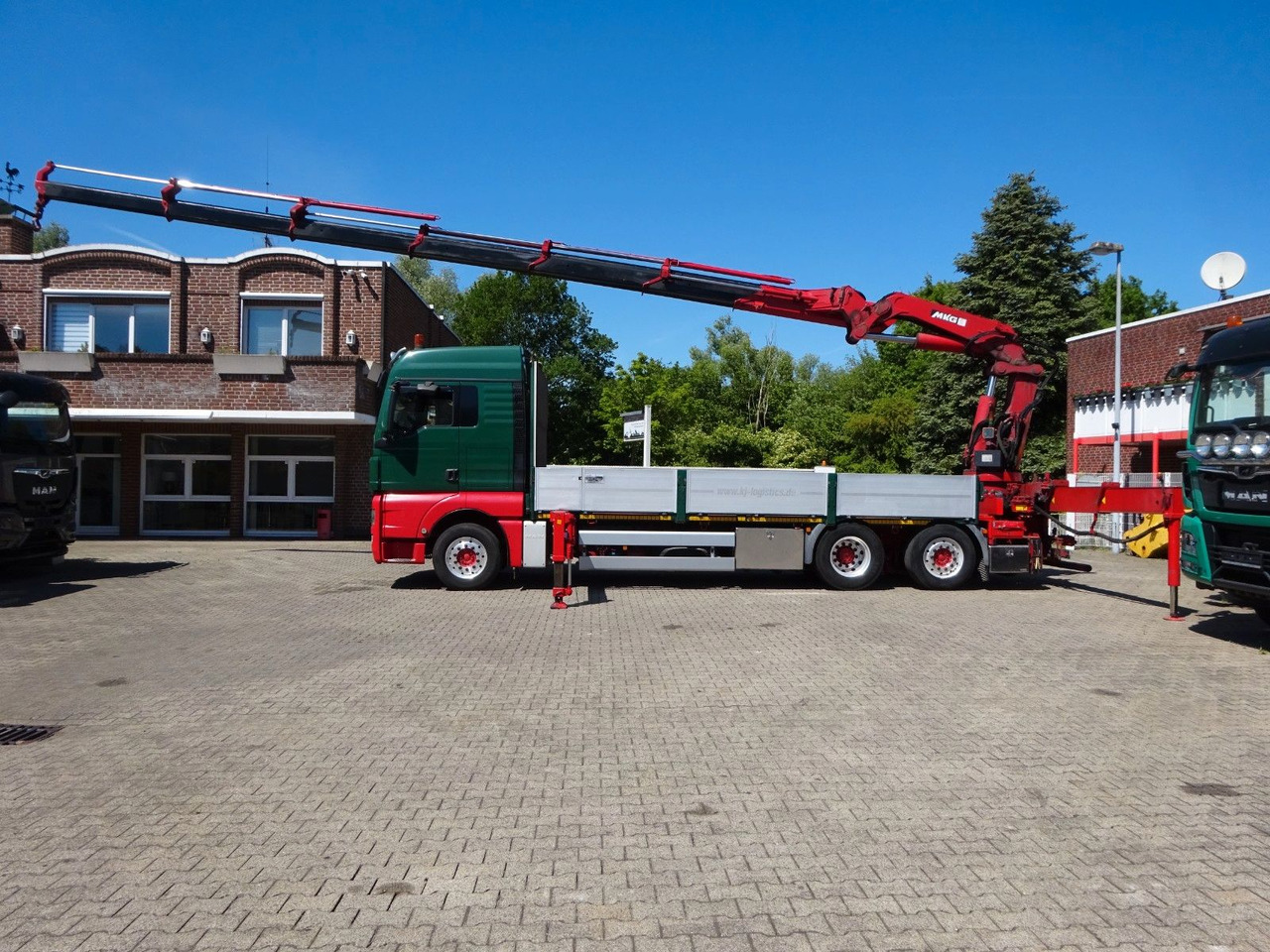 MAN 26.480 TGX + MKG HLK531 Kran +Lift-Lenkachse - משאית מנוף: תמונה 2 MAN 26.480 TGX + MKG HLK531 Kran +Lift-Lenkachse - משאית מנוף: תמונה 2