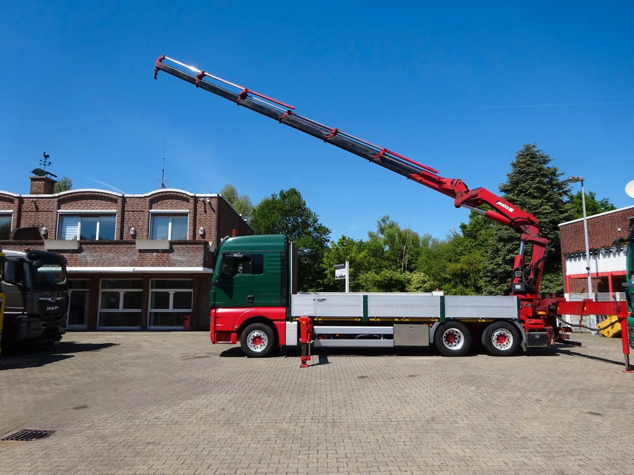 MAN 26.480 TGX + MKG HLK531 Kran +Lift-Lenkachse - משאית מנוף: תמונה 1 MAN 26.480 TGX + MKG HLK531 Kran +Lift-Lenkachse - משאית מנוף: תמונה 1