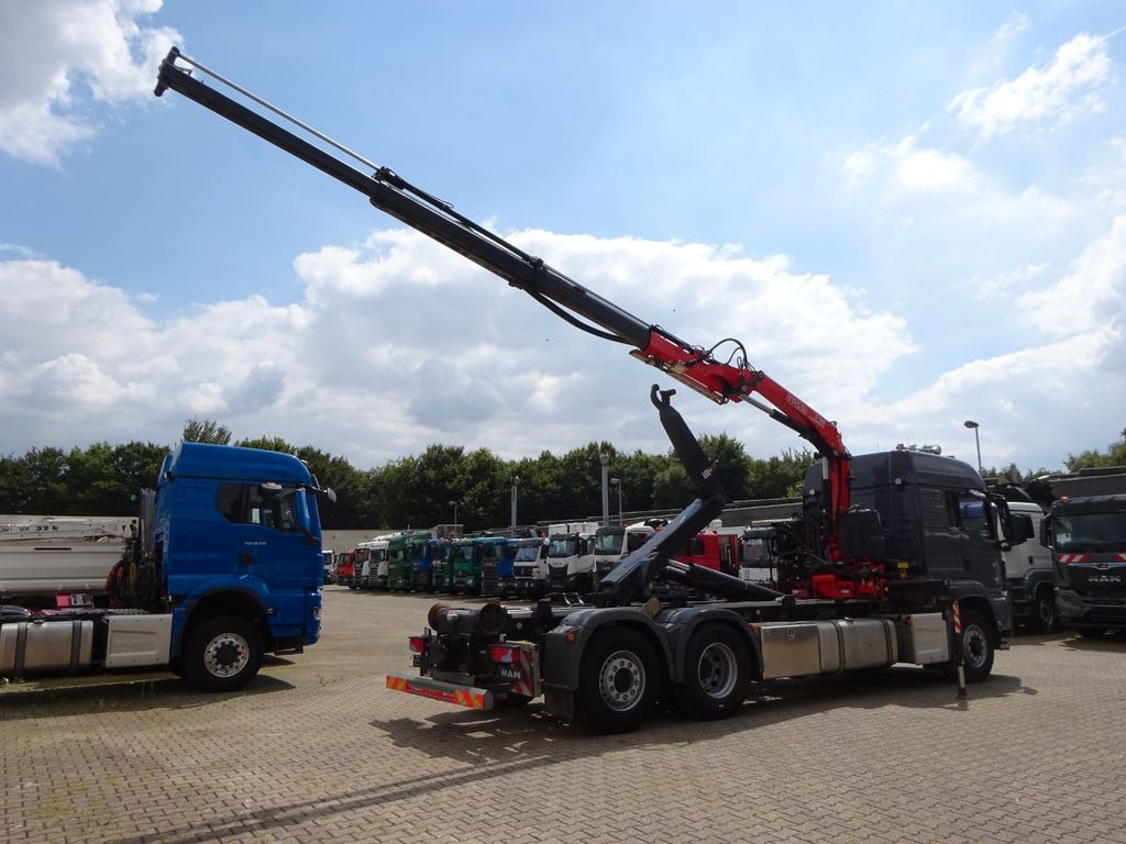 MAN 26.500 Abroller + Fassi F125A Kran 6x2-4 Allrad MAN 26.500 Abroller + Fassi F125A Kran 6x2-4 Allrad - משאית הרמת וו, משאית מנוף: תמונה 5 MAN 26.500 Abroller + Fassi F125A Kran 6x2-4 Allrad MAN 26.500 Abroller + Fassi F125A Kran 6x2-4 Allrad - משאית הרמת וו, משאית מנוף: תמונה 5