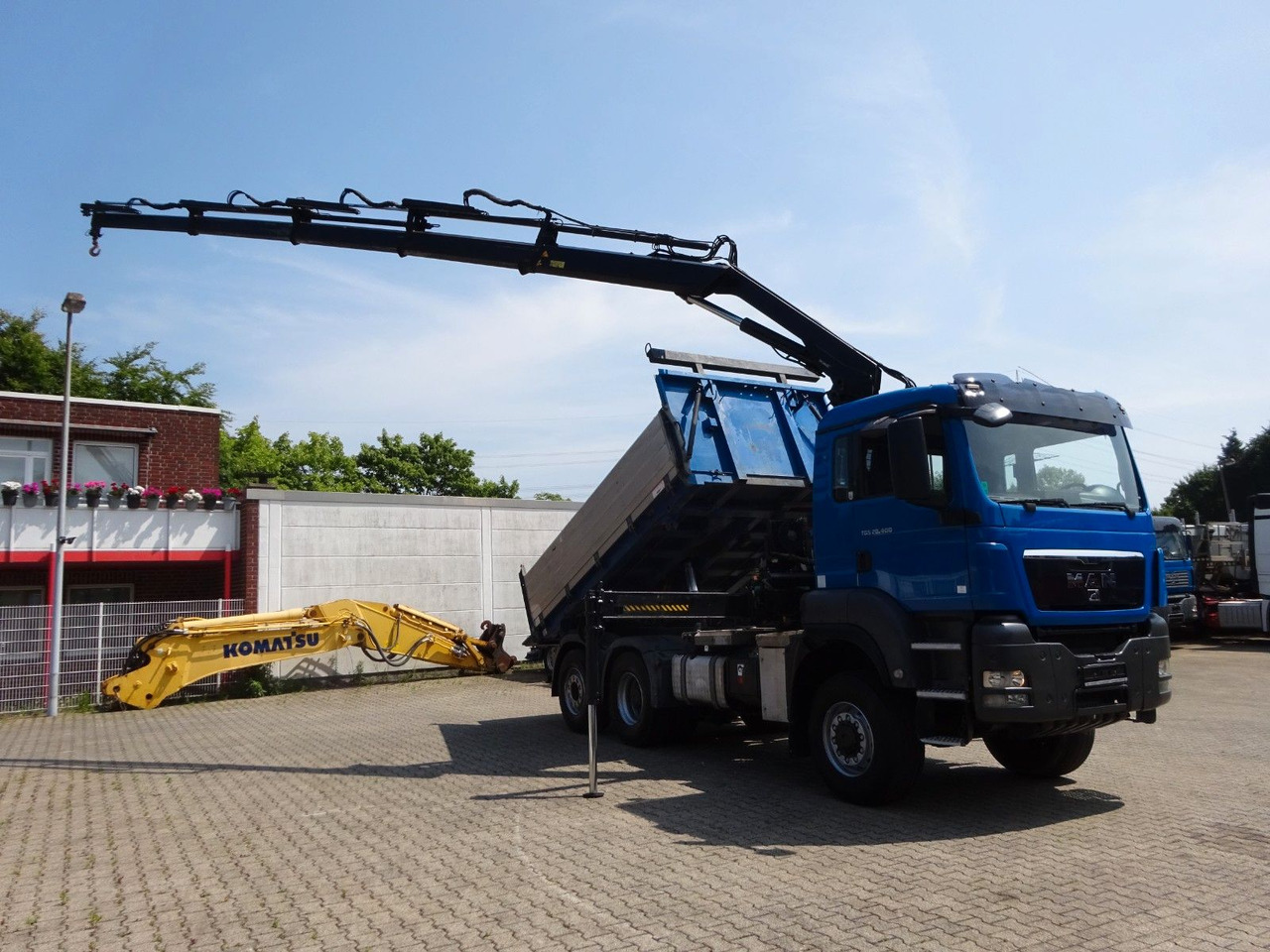 MAN 28.400 TGS 3Skipper+HIAB 166 E-4 HIPRPO 6x4-4 - מזהיר, משאית מנוף: תמונה 4 MAN 28.400 TGS 3Skipper+HIAB 166 E-4 HIPRPO 6x4-4 - מזהיר, משאית מנוף: תמונה 4