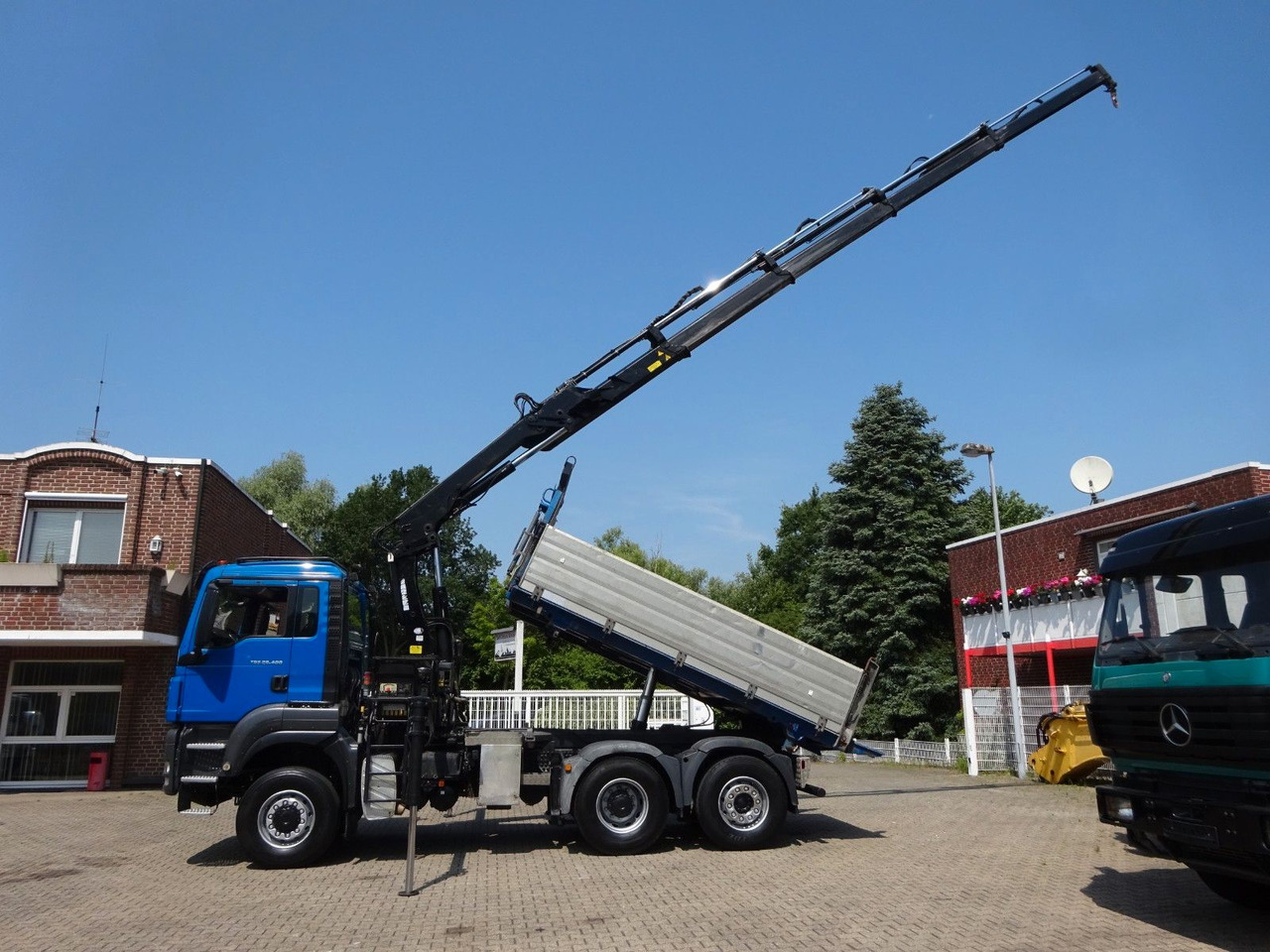 MAN 28.400 TGS 3Skipper+HIAB 166 E-4 HIPRPO 6x4-4 - מזהיר, משאית מנוף: תמונה 2 MAN 28.400 TGS 3Skipper+HIAB 166 E-4 HIPRPO 6x4-4 - מזהיר, משאית מנוף: תמונה 2