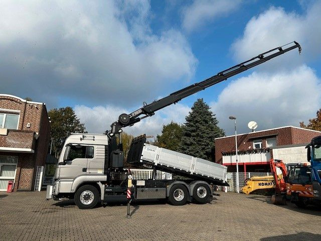 MAN 28.500 TGS 3Skipper + Fassi 395 Kran+Greifer 6x2 - משאית מנוף: תמונה 5 MAN 28.500 TGS 3Skipper + Fassi 395 Kran+Greifer 6x2 - משאית מנוף: תמונה 5