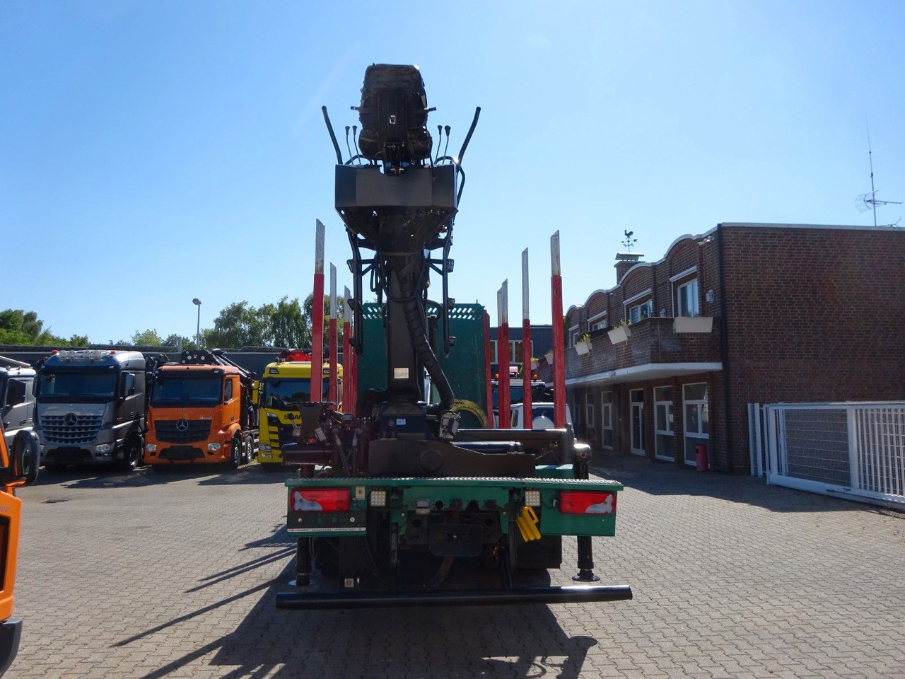 MAN 33.560 TGX mit TAJFUN L150Z Holzladekran 6x4 - משאית עץ, משאית מנוף: תמונה 5 MAN 33.560 TGX mit TAJFUN L150Z Holzladekran 6x4 - משאית עץ, משאית מנוף: תמונה 5