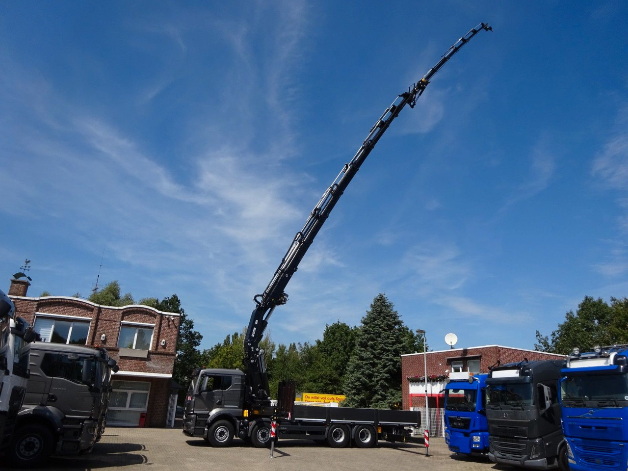 MAN 35.510 P+ 955 Effer jib Seilwind(100t Meterkran MAN 35.510 P+ 955 Effer jib Seilwind New Truck - משאית מנוף, משאית צד נופל/ שטוחה: תמונה 4 MAN 35.510 P+ 955 Effer jib Seilwind(100t Meterkran MAN 35.510 P+ 955 Effer jib Seilwind New Truck - משאית מנוף, משאית צד נופל/ שטוחה: תמונה 4