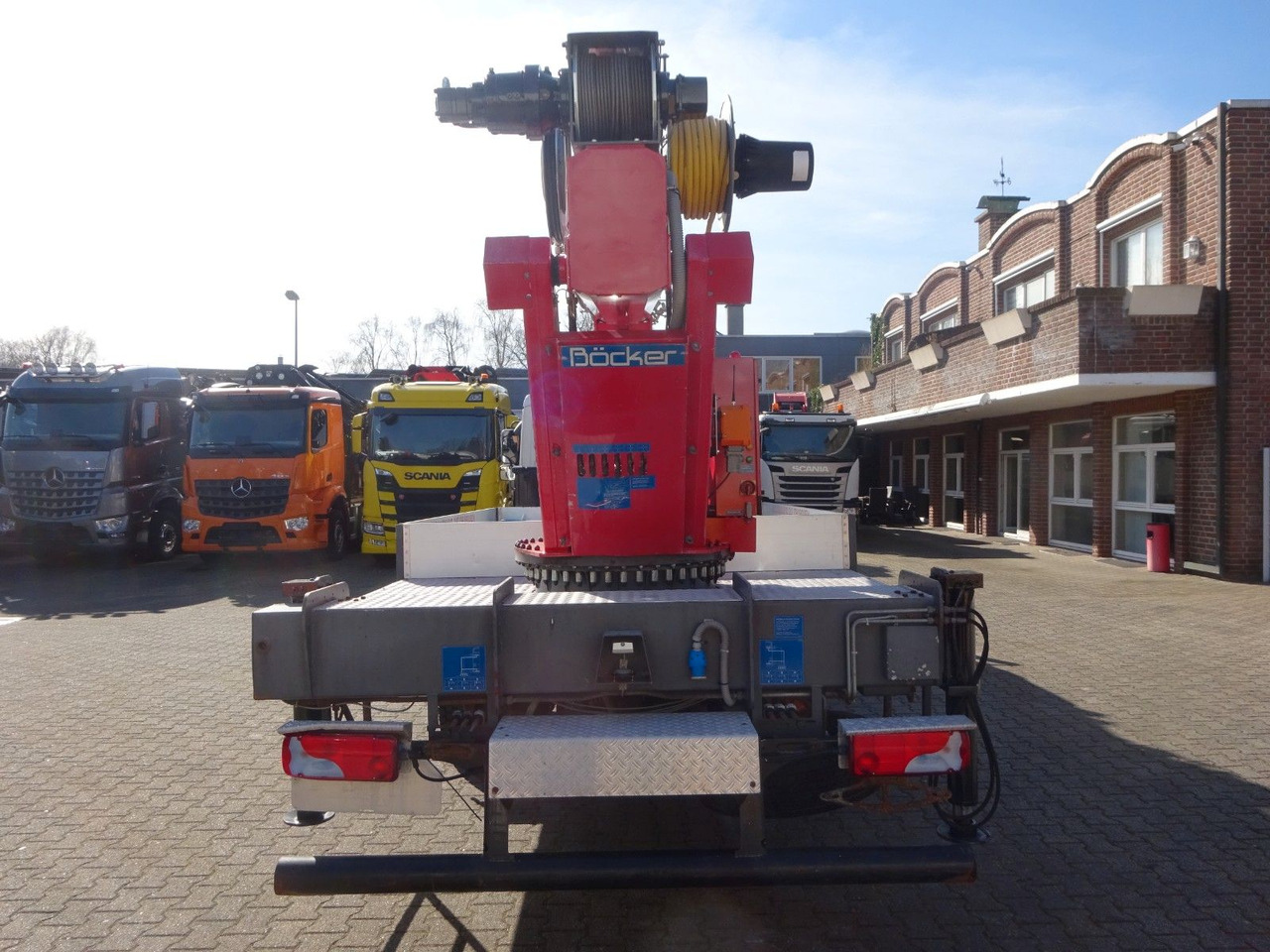 MAN 8.180 TGL + Böcker AK 32 Meter Dachdeckerkran - משאית מנוף: תמונה 5 MAN 8.180 TGL + Böcker AK 32 Meter Dachdeckerkran - משאית מנוף: תמונה 5