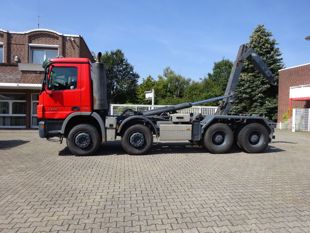 Mercedes-Benz 3246 Actros Abroller K45 8x4 Knickhacken Mercedes-Benz 3246 Actros Abroller K45 8x4 Knickhacken - משאית הרמת וו: תמונה 3 Mercedes-Benz 3246 Actros Abroller K45 8x4 Knickhacken Mercedes-Benz 3246 Actros Abroller K45 8x4 Knickhacken - משאית הרמת וו: תמונה 3